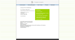 Desktop Screenshot of biowski-zahnarzt.at